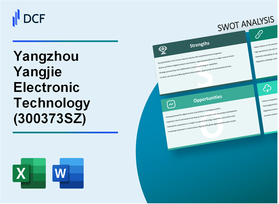 Yangzhou Yangjie Electronic Technology Co., Ltd. (300373.SZ): SWOT Analysis