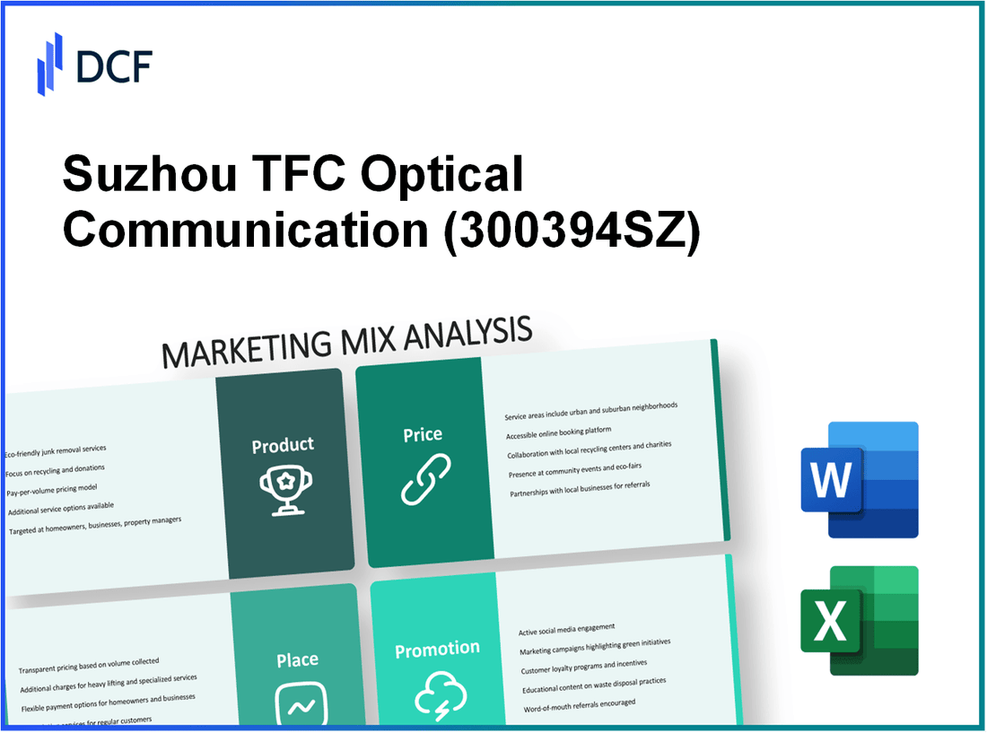 Suzhou TFC Optical Communication Co., Ltd. (300394.SZ): Marketing Mix Analysis