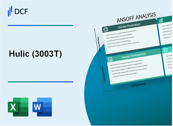 Hulic Co., Ltd. (3003.T): Ansoff Matrix