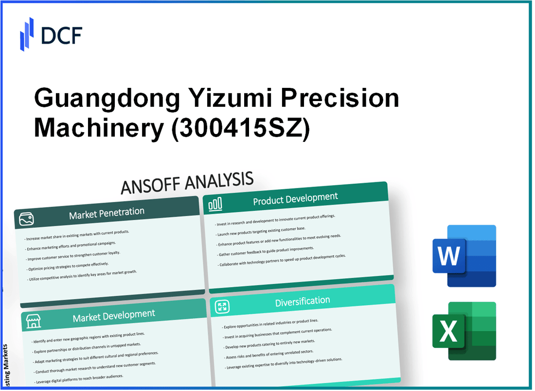 Guangdong Yizumi Precision Machinery Co.,Ltd. (300415.SZ): Ansoff Matrix