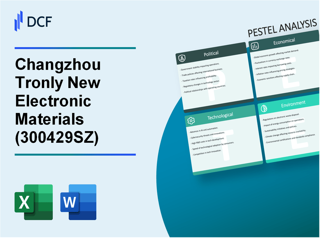 Changzhou Tronly New Electronic Materials Co., Ltd. (300429.SZ): PESTEL Analysis