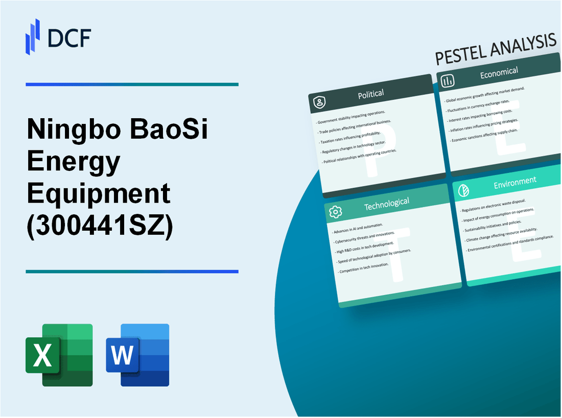 Ningbo BaoSi Energy Equipment Co., Ltd. (300441.SZ): PESTEL Analysis