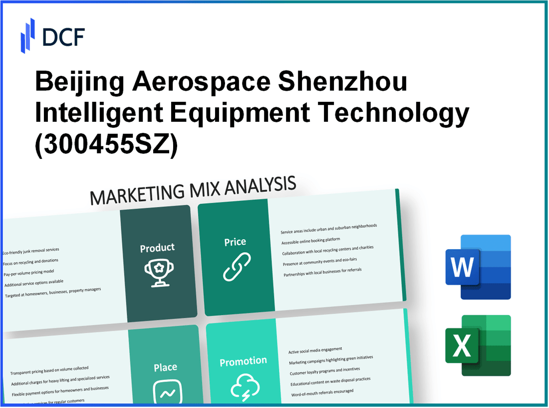 Beijing Aerospace Shenzhou Intelligent Equipment Technology Co., Ltd. (300455.SZ): Marketing Mix Analysis