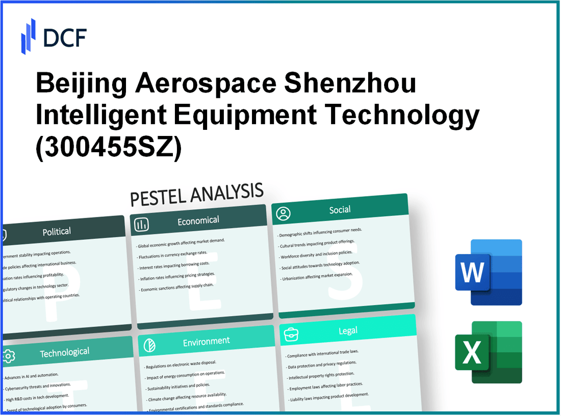 Beijing Aerospace Shenzhou Intelligent Equipment Technology Co., Ltd. (300455.SZ): PESTEL Analysis