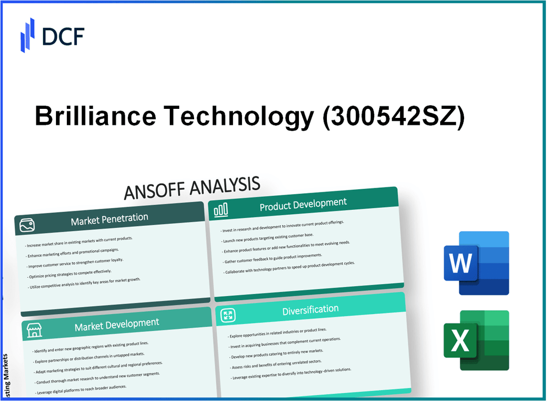 Brilliance Technology Co., Ltd. (300542.SZ): Ansoff Matrix