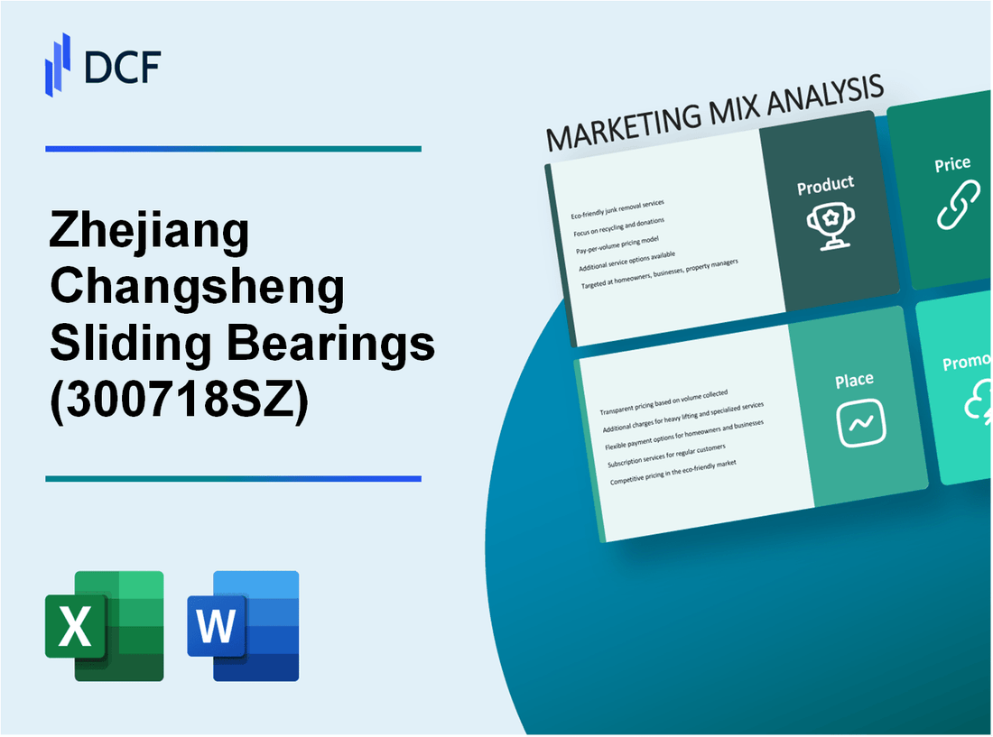 Zhejiang Changsheng Sliding Bearings Co., Ltd. (300718.SZ): Marketing Mix Analysis