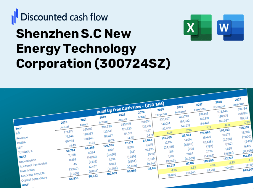 Shenzhen S.C New Energy Technology Corporation (300724SZ) DCF Valuation