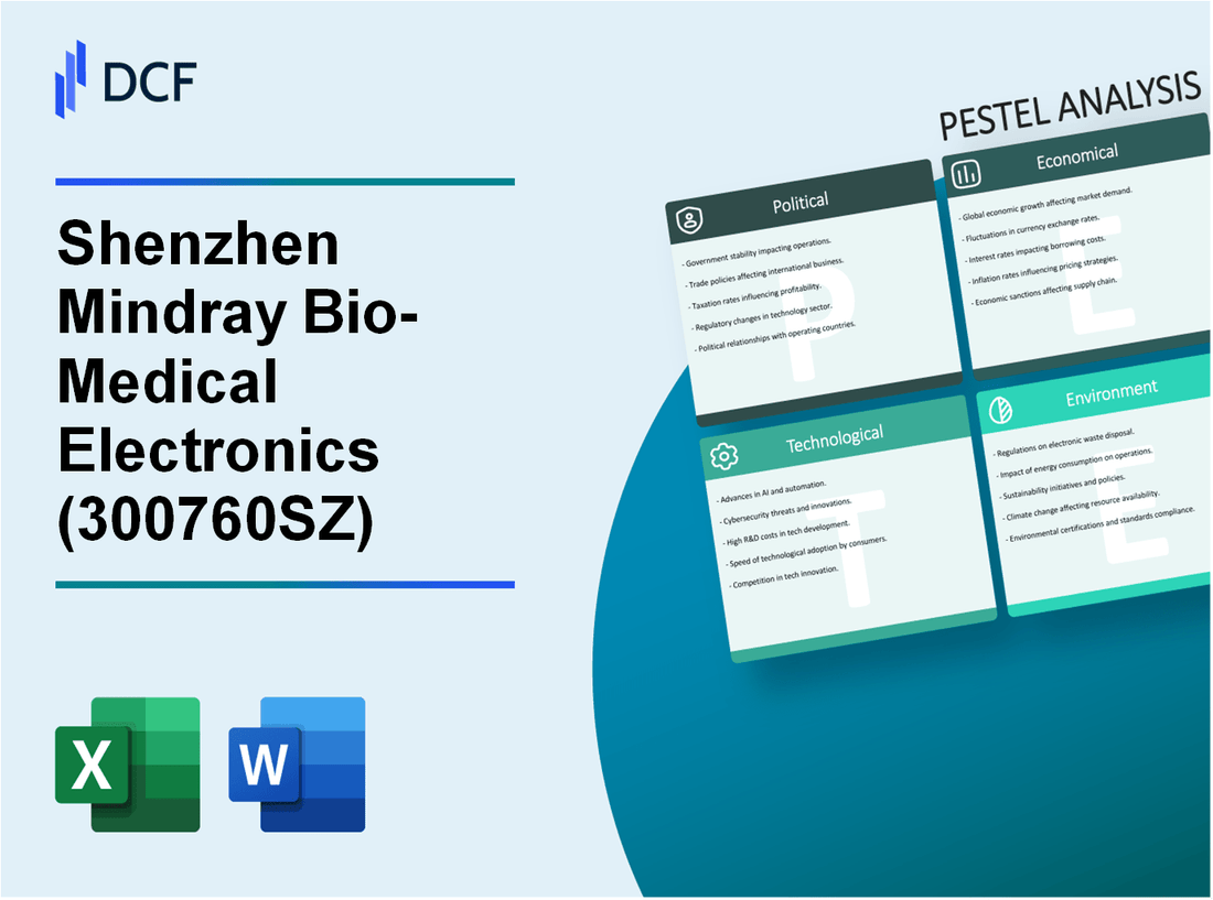 Shenzhen Mindray Bio-Medical Electronics Co., Ltd. (300760.SZ): PESTEL Analysis