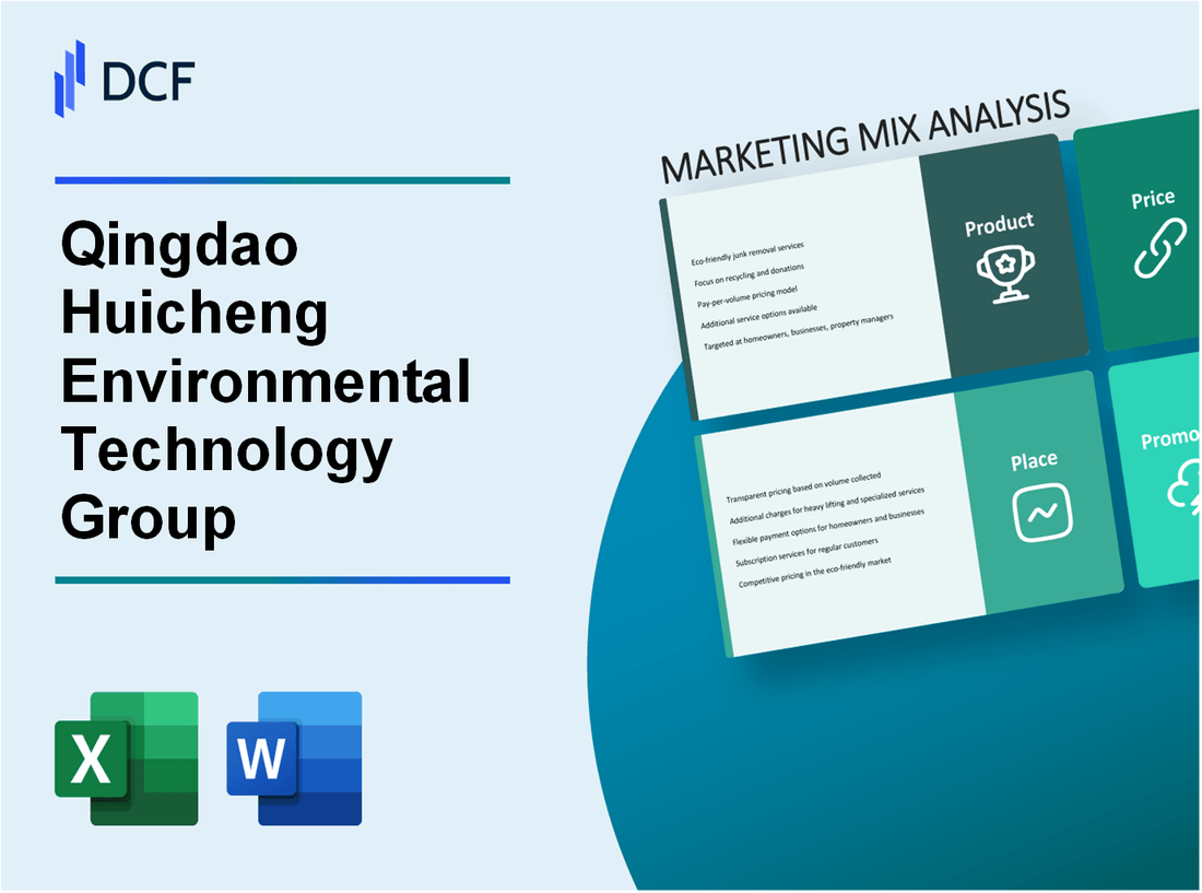 Qingdao Huicheng Environmental Technology Group Co., Ltd. (300779.SZ): Marketing Mix Analysis