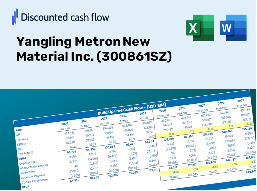 Yangling Metron New Material Inc. (300861SZ) DCF Valuation