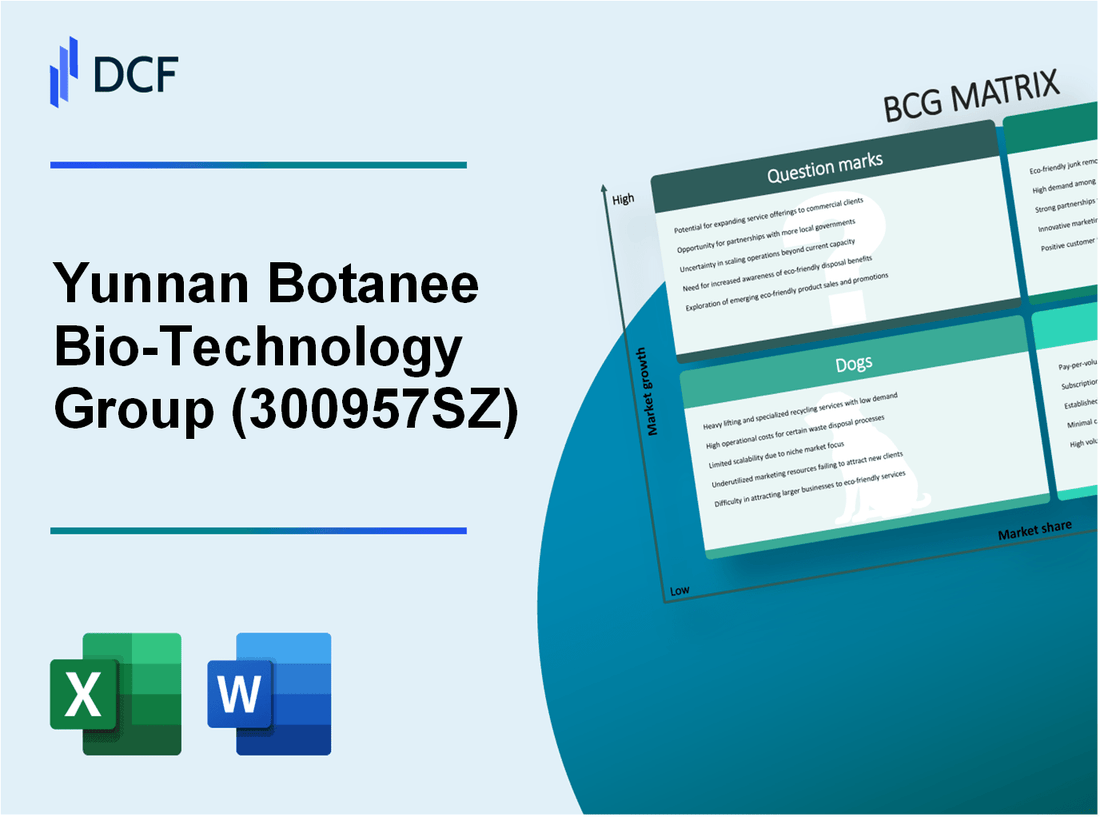 Yunnan Botanee Bio-Technology Group Co.LTD (300957.SZ): BCG Matrix