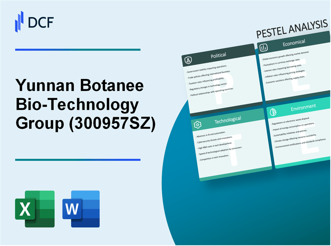 Yunnan Botanee Bio-Technology Group Co.LTD (300957.SZ): PESTEL Analysis