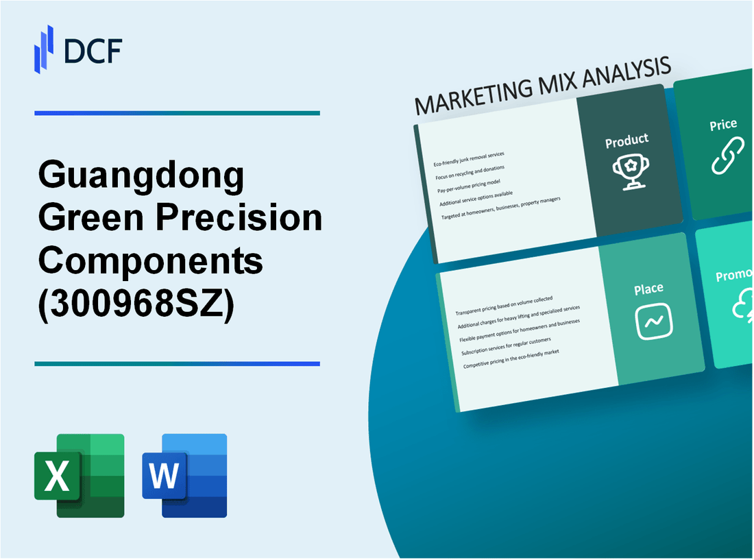 Guangdong Green Precision Components Co., Ltd (300968.SZ): Marketing Mix Analysis