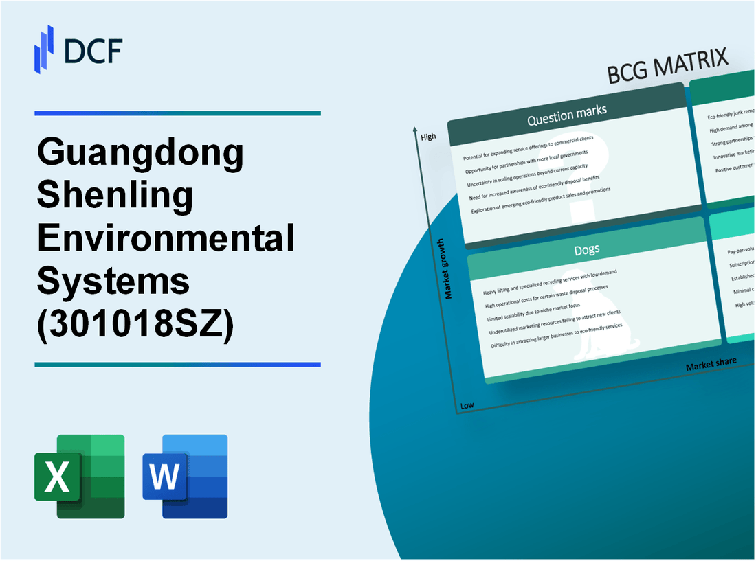 Guangdong Shenling Environmental Systems Co., Ltd. (301018.SZ): BCG Matrix