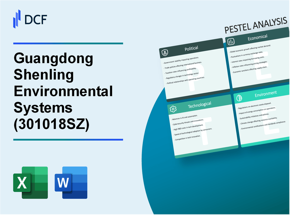 Guangdong Shenling Environmental Systems Co., Ltd. (301018.SZ): PESTEL Analysis