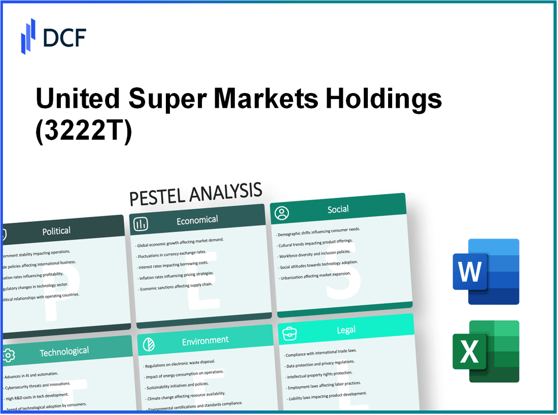 United Super Markets Holdings Inc. (3222.T): PESTEL Analysis