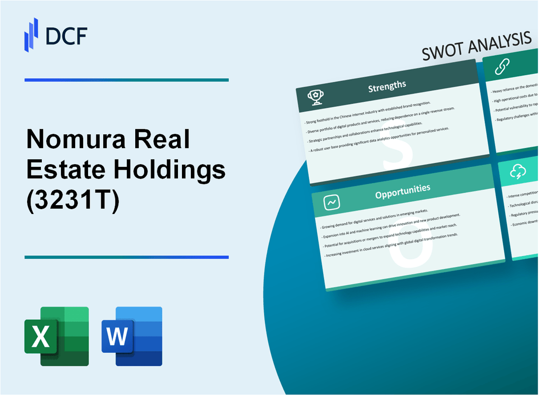 Nomura Real Estate Holdings, Inc. (3231.T): SWOT Analysis