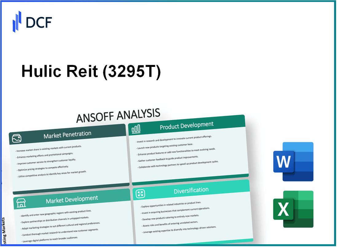 Hulic Reit, Inc. (3295.T): Ansoff Matrix