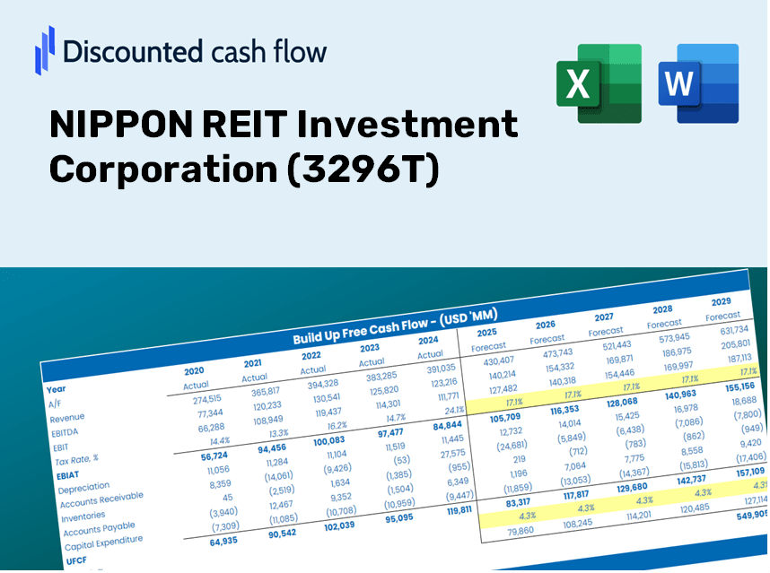 NIPPON REIT Investment Corporation (3296T) DCF Valuation