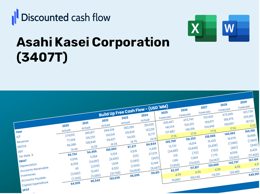 Asahi Kasei Corporation (3407T) DCF Valuation