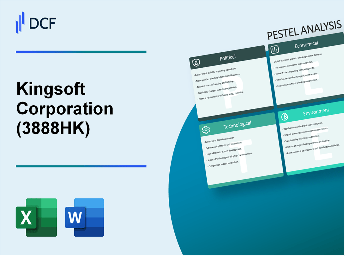 Kingsoft Corporation Limited (3888.HK): PESTEL Analysis