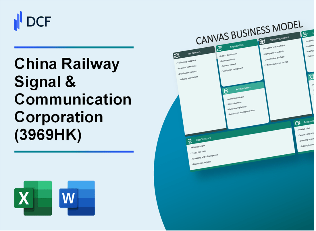 China Railway Signal & Communication Corporation Limited (3969.HK): Canvas Business Model