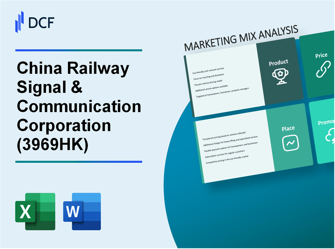 China Railway Signal & Communication Corporation Limited (3969.HK): Marketing Mix Analysis