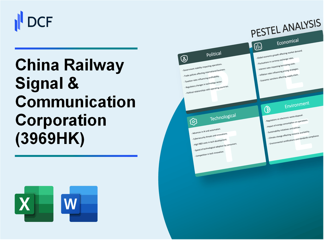 China Railway Signal & Communication Corporation Limited (3969.HK): PESTEL Analysis