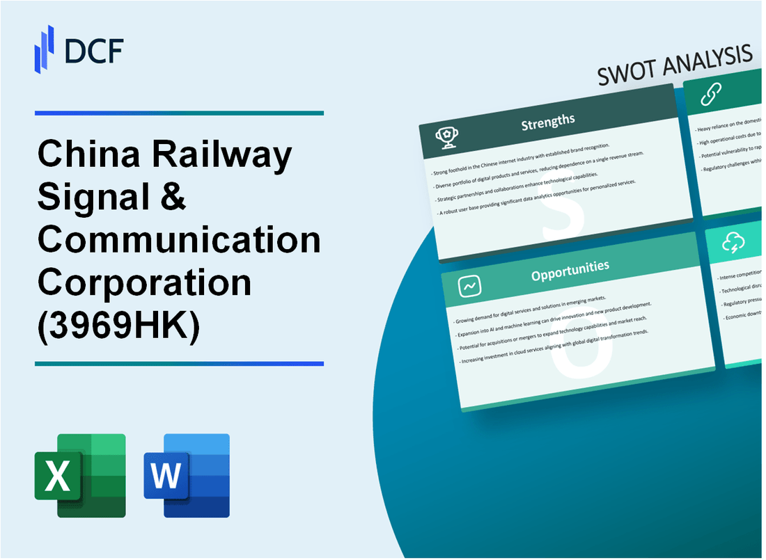 China Railway Signal & Communication Corporation Limited (3969.HK): SWOT Analysis