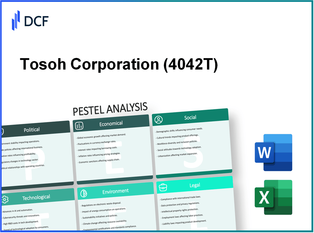 Tosoh Corporation (4042.T): PESTEL Analysis