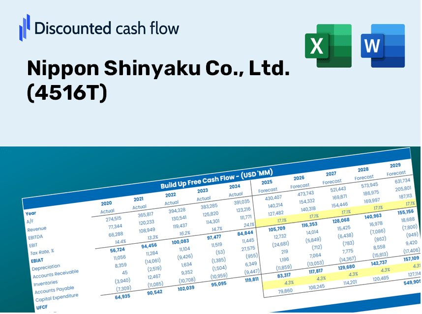 Nippon Shinyaku Co., Ltd. (4516T) DCF Valuation