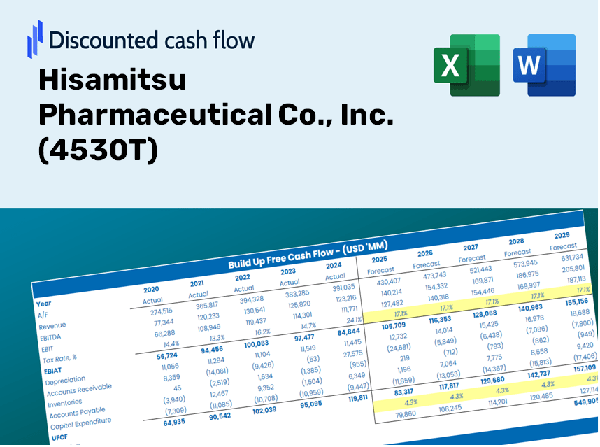 Hisamitsu Pharmaceutical Co., Inc. (4530T) DCF Valuation