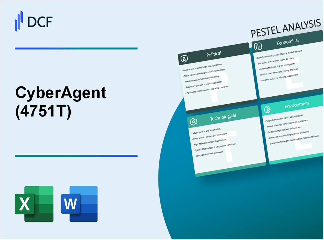 CyberAgent, Inc. (4751.T): PESTEL Analysis