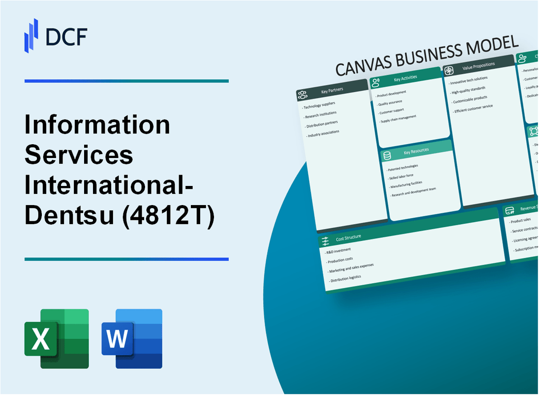 Information Services International-Dentsu, Ltd. (4812.T): Canvas Business Model