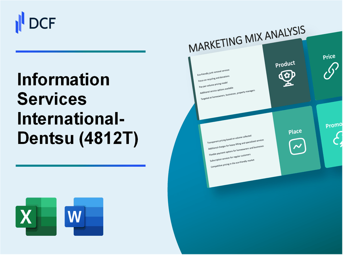 Information Services International-Dentsu, Ltd. (4812.T): Marketing Mix Analysis