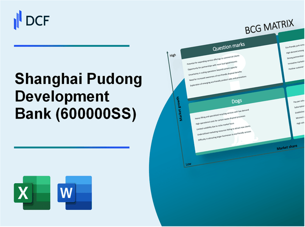 Shanghai Pudong Development Bank Co., Ltd. (600000.SS): BCG Matrix