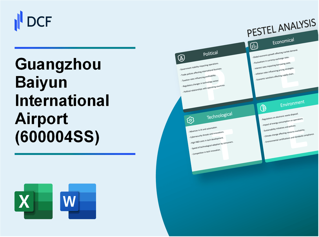 Guangzhou Baiyun International Airport Co., Ltd. (600004.SS): PESTEL Analysis