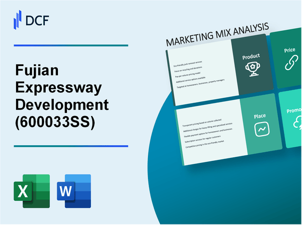 Fujian Expressway Development Co.,Ltd (600033.SS): Marketing Mix Analysis