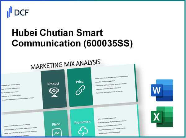 Hubei Chutian Smart Communication Co.,Ltd. (600035.SS): Marketing Mix Analysis