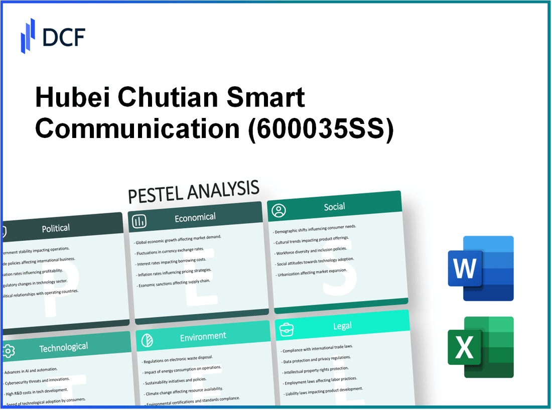 Hubei Chutian Smart Communication Co.,Ltd. (600035.SS): PESTEL Analysis