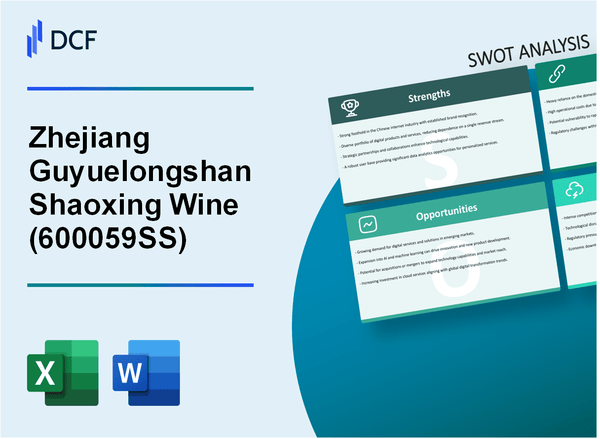 Zhejiang Guyuelongshan Shaoxing Wine Co.,Ltd (600059.SS): SWOT Analysis