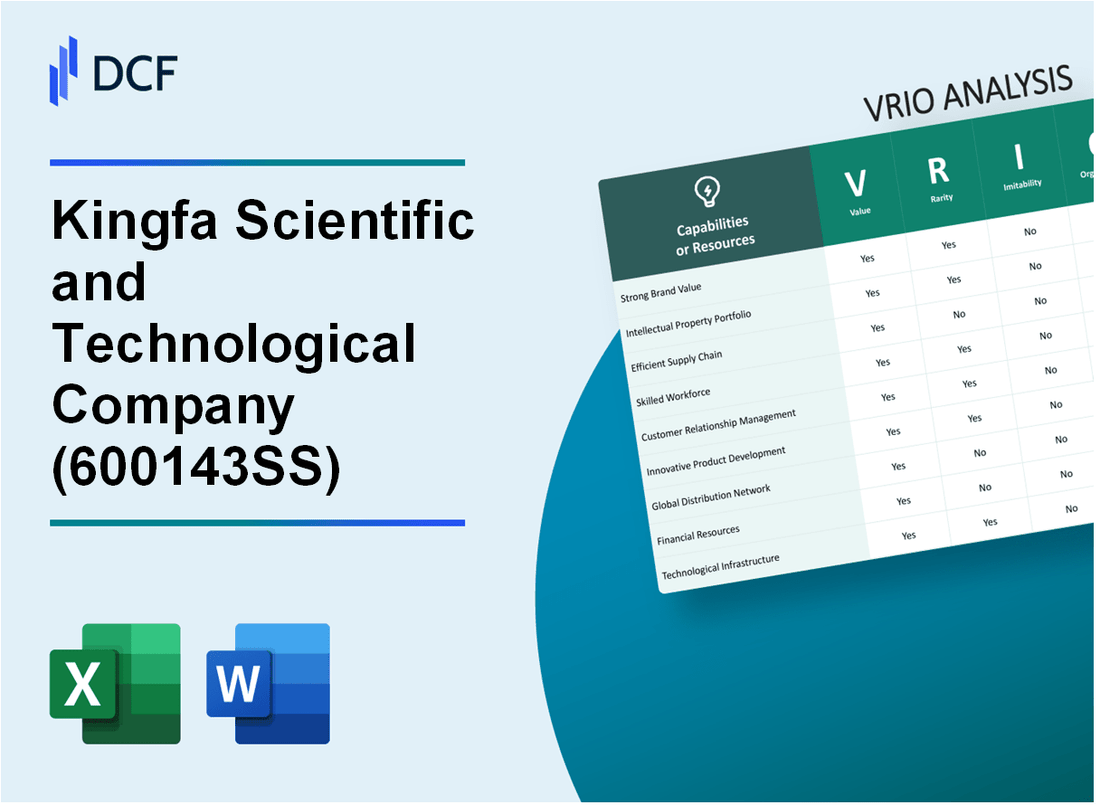 Kingfa Sci. & Tech. Co., Ltd. (600143.SS): VRIO Analysis