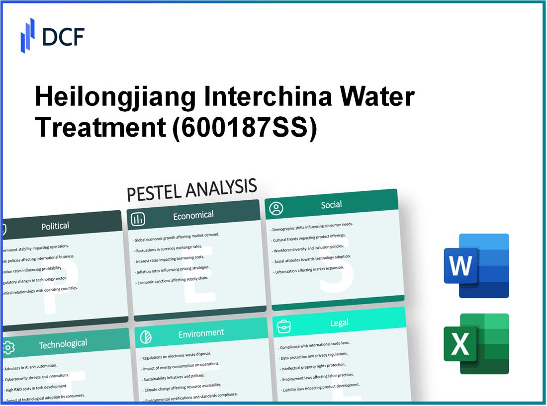 Heilongjiang Interchina Water Treatment Co.,Ltd. (600187.SS): PESTEL Analysis