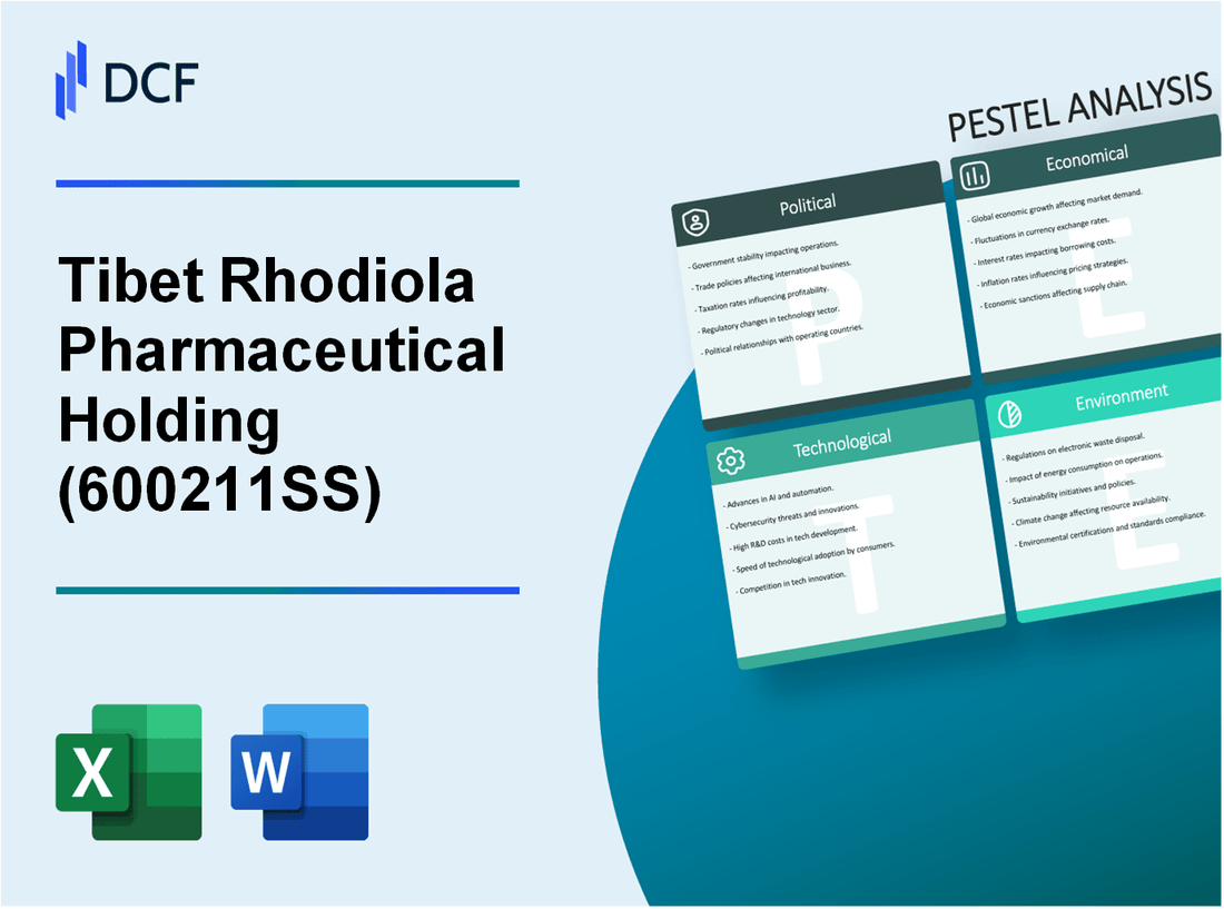 Tibet Rhodiola Pharmaceutical Holding Co. (600211.SS): PESTEL Analysis