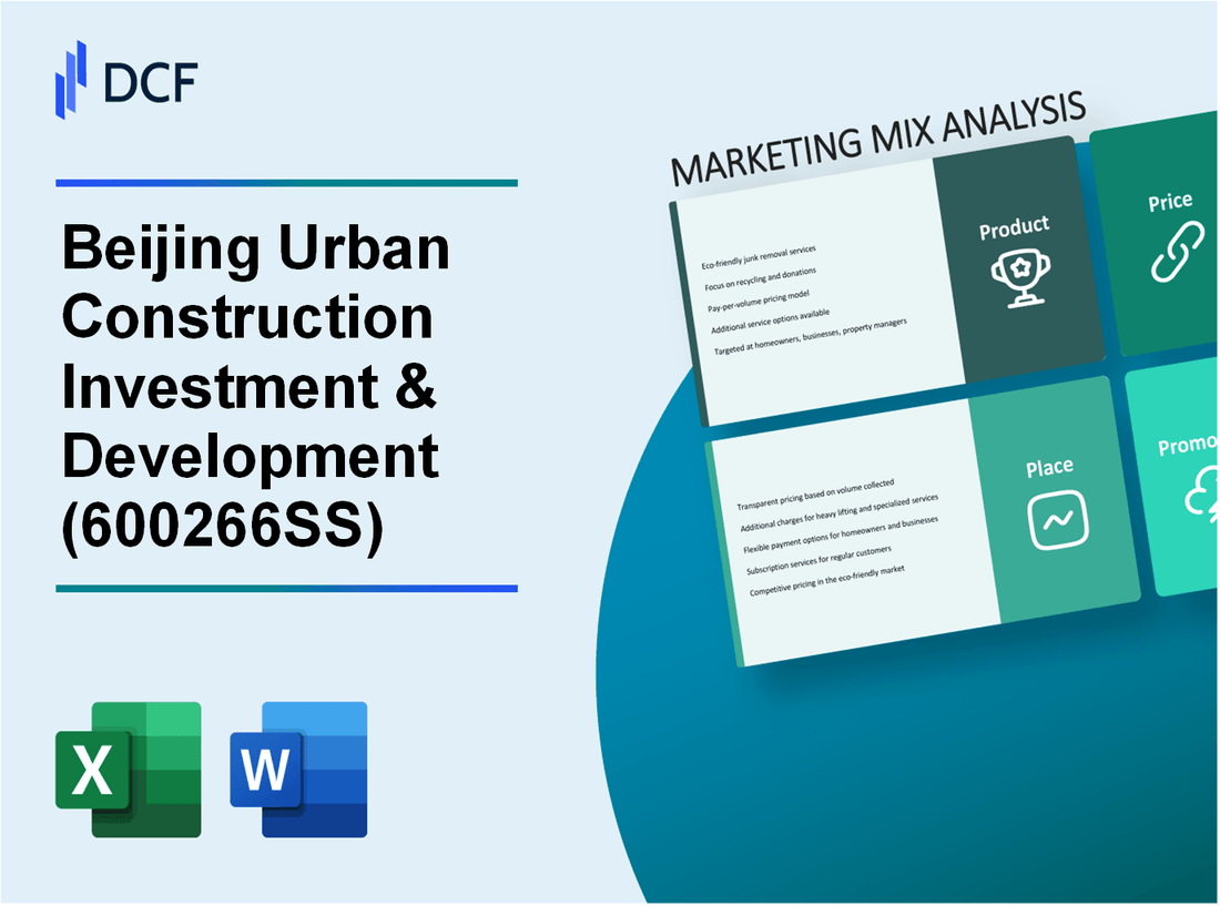 Beijing Urban Construction Investment & Development Co., Ltd. (600266.SS): Marketing Mix Analysis