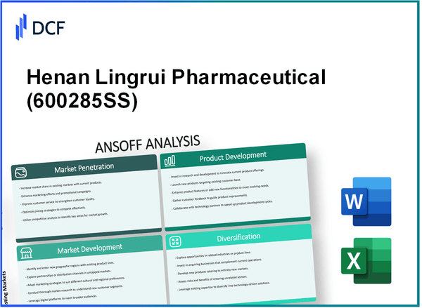 Henan Lingrui Pharmaceutical Co., Ltd. (600285.SS): Ansoff Matrix