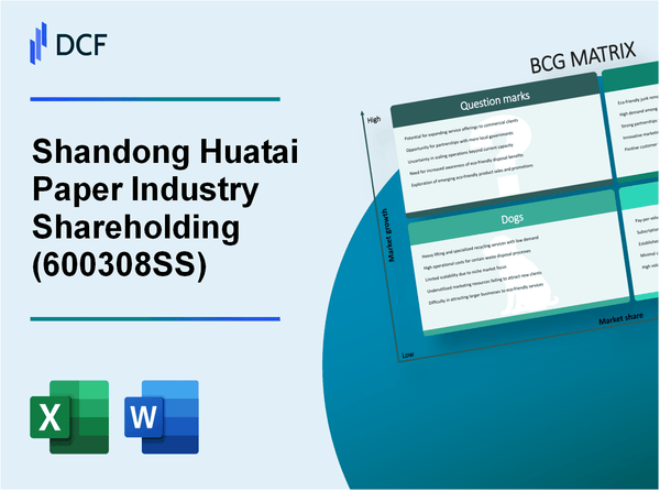 Shandong Huatai Paper Industry Shareholding Co.,Ltd (600308.SS): BCG Matrix
