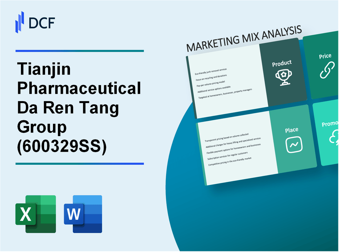 Tianjin Pharmaceutical Da Ren Tang Group Corporation Limited (600329.SS): Marketing Mix Analysis