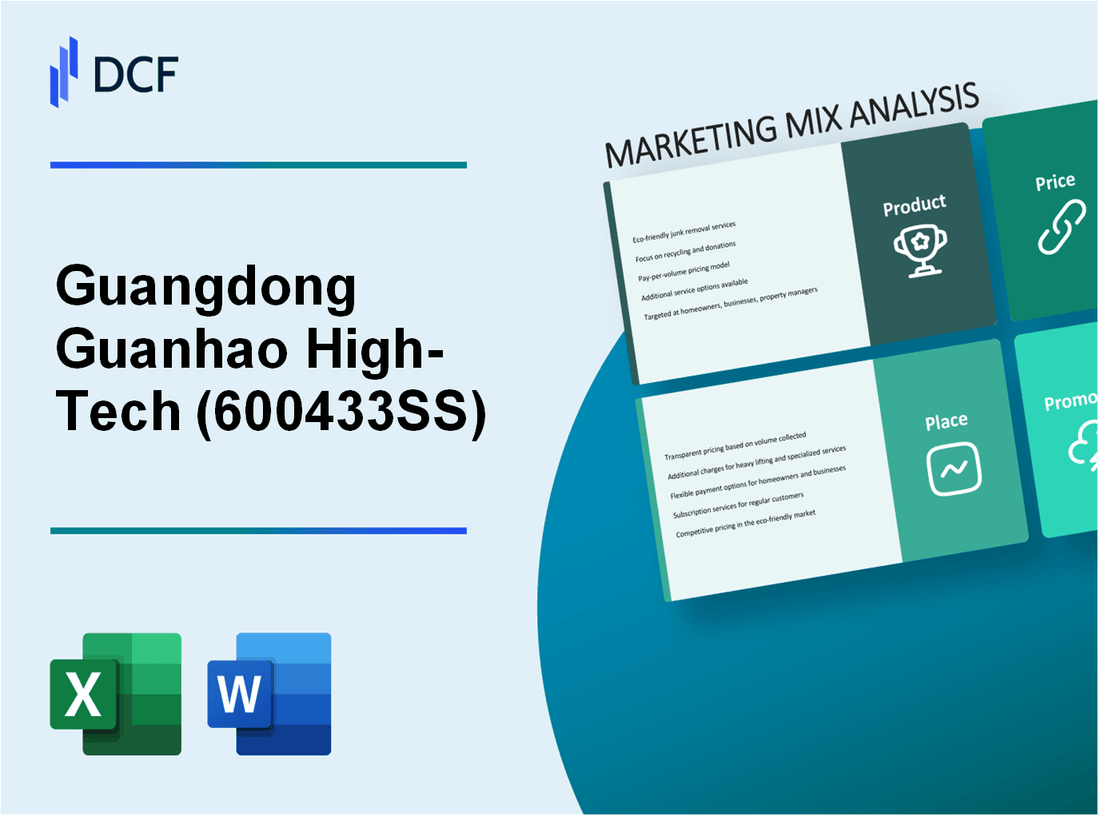 Guangdong Guanhao High-Tech Co., Ltd. (600433.SS): Marketing Mix Analysis