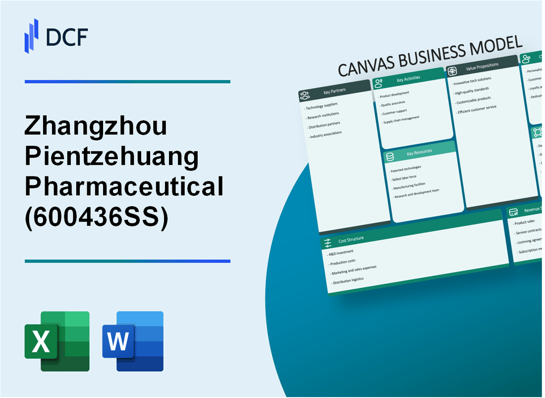 Zhangzhou Pientzehuang Pharmaceutical., Ltd (600436.SS): Canvas Business Model